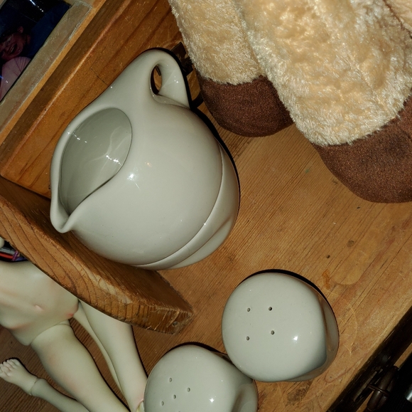 Russel Wright Other - Russel Wright Sugar & Creamer Stackables + S&P Sha